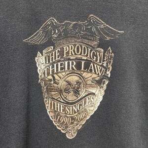 Vintage 2006 The Prodigy Their Law Graphic Band Baby Tee